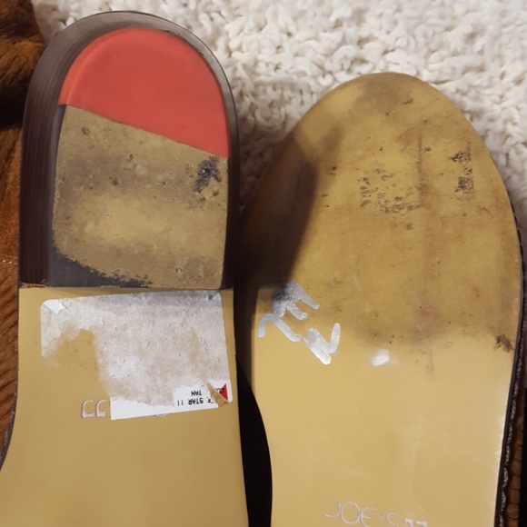 Joes Star II Brown Leather Booties Size 7 - Picture 2 of 5